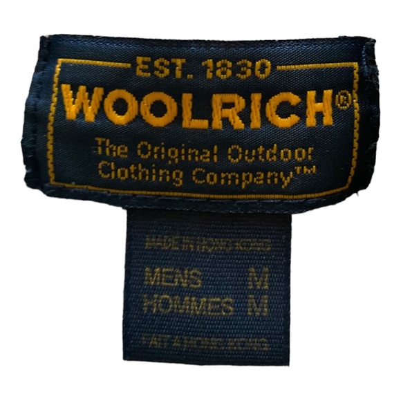 Woolrich men’s Zipped collar sweater virgin wool british tan heather medium - Picture 4 of 8